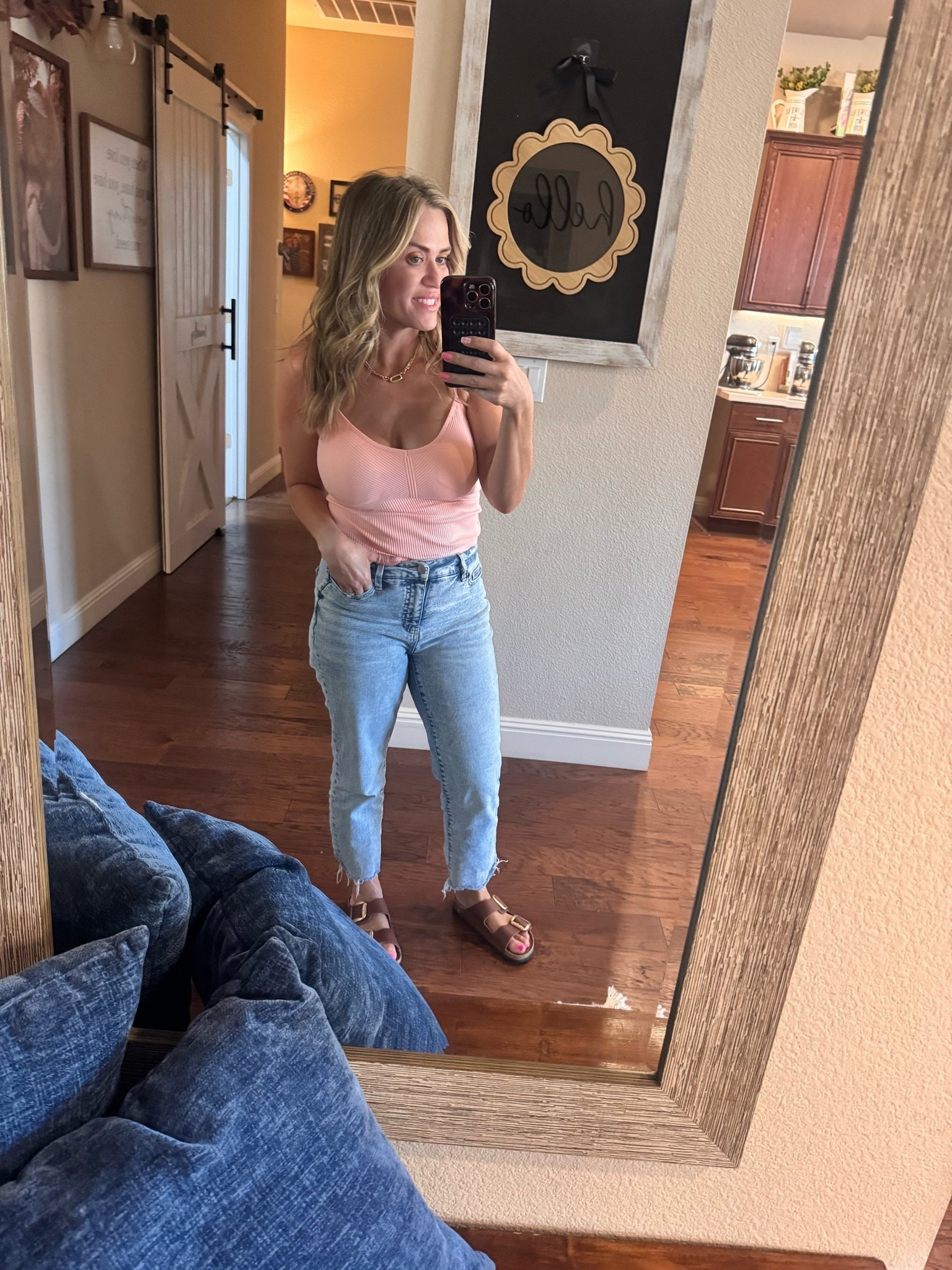 OOTD ❤️ mom life but make it cute! 
Ran errands, had lunch with friends. Casual but cute! Top has a built in bra 🙌🏻

#LTKgrwm #LTKootd #LTKmomlife