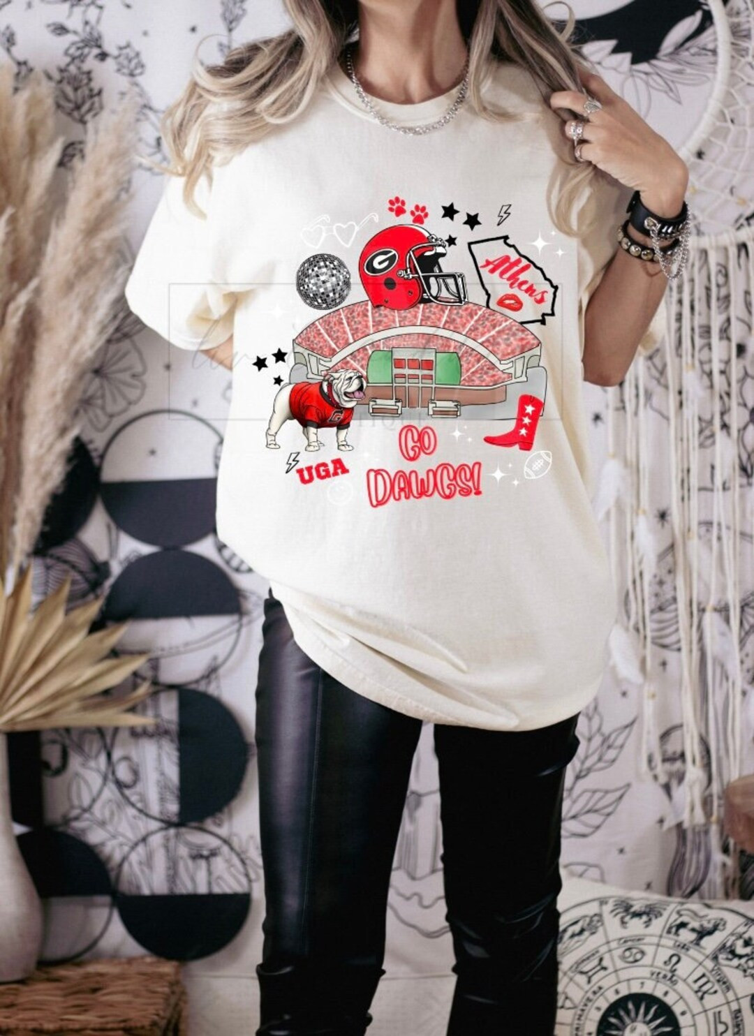 Women’s Athens Georgia Graphic Tee, Athens Georgia Graphic Tee for Women, Comfort Colors Graphi... | Etsy (US)