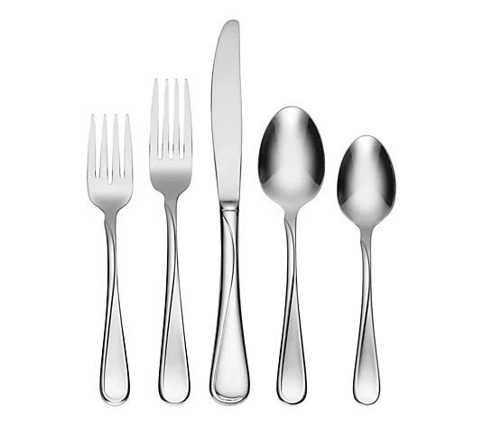 Oneida Flight 45 Piece Everyday Flatware Set | QVC