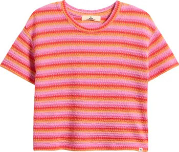 Kids' Tropical Dawn Bobbi Stripe Shirt | Nordstrom