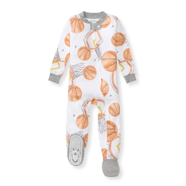Basketball Organic Baby Pajamas | Burts Bees Baby