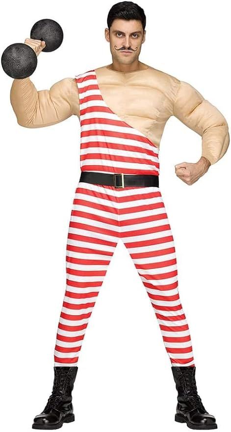 Fun World Carny Muscle Man Costume | Amazon (US)