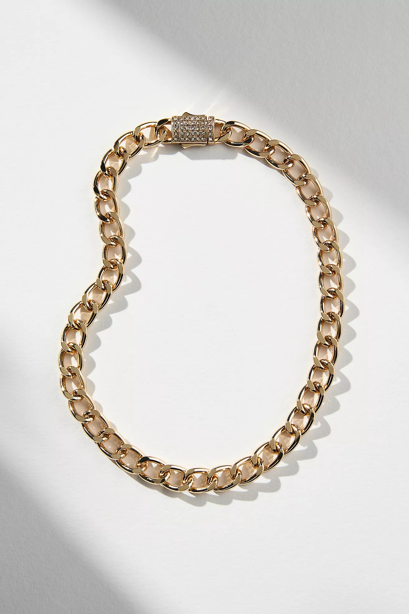 Wide Herringbone Necklace | Anthropologie (US)