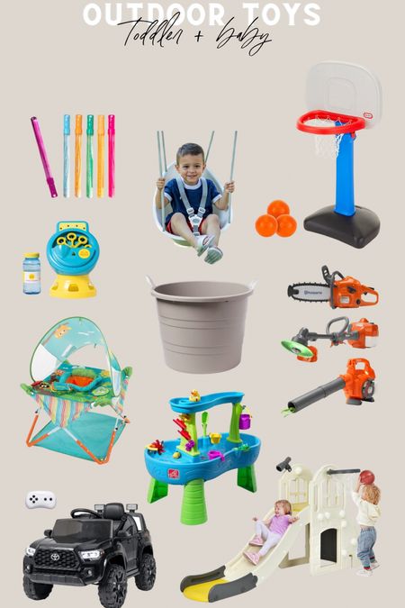 Outdoor toys our toddler loves! 

#LTKkids #LTKfamily #LTKbaby