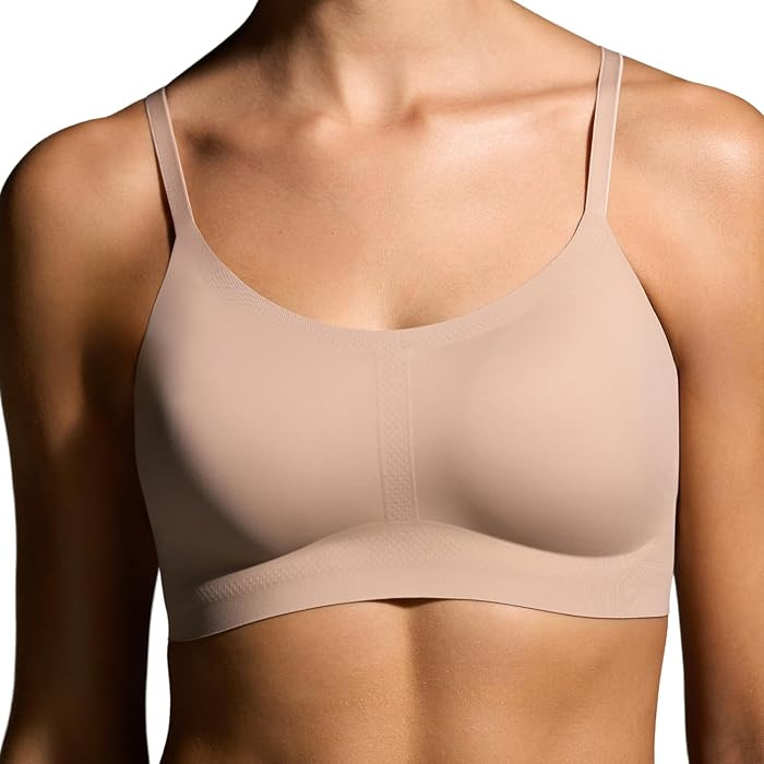 EBY Seamless Support Bralette with Adjustable Straps, Bralettes for Women, Wireless Bra for Women... | Amazon (US)
