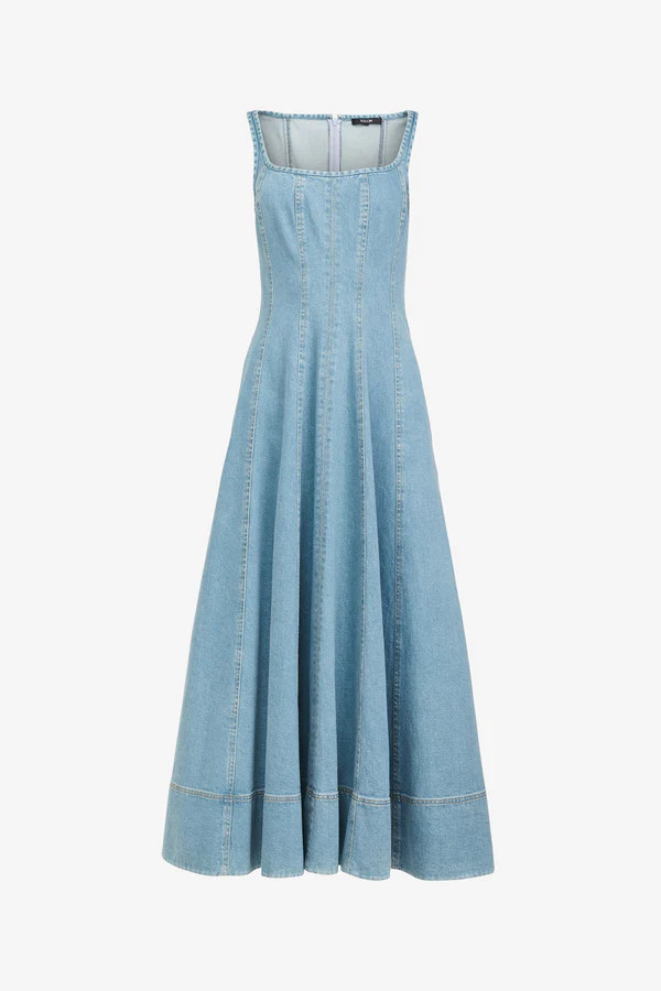 TIA SCULPTED MIDI DRESS | Toccin