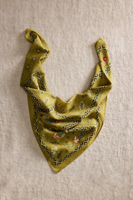 Embroidered Paisley Bandana | Terrain