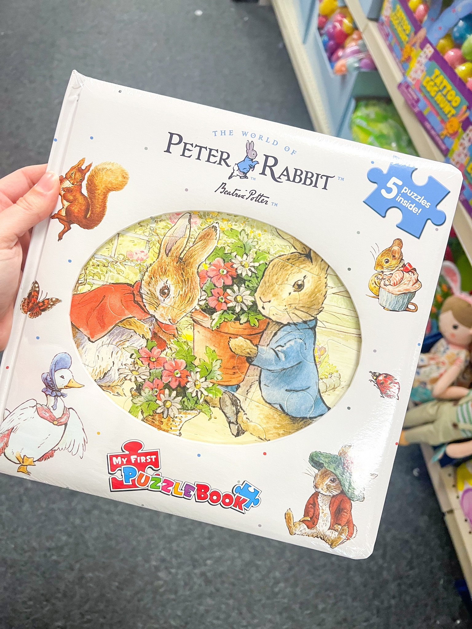 Peter Rabbit Puzzle Book
Toddler Easter Gift
Easter Basket Gift Idea
Toddler Gift 
Easter gift for toddler 

#LTKSeasonal #LTKkids