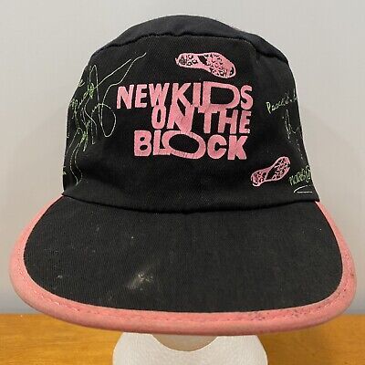 New Kids On The Block Hat Painters Cap Pop Music Band Concert Vintage 80s 90s  | eBay | eBay US