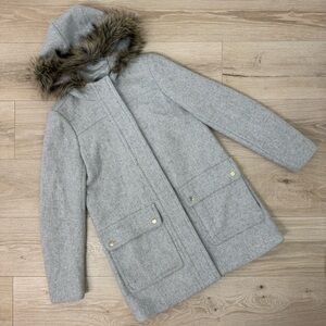 J. Crew Factory Heather Dusk Vail Parka | Poshmark