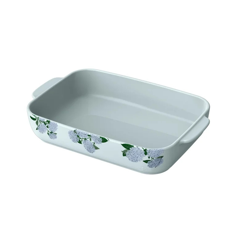 Beautiful 9”x13” Stoneware Baking Dish, Hydrangea Floral by Drew Barrymore | Walmart (US)