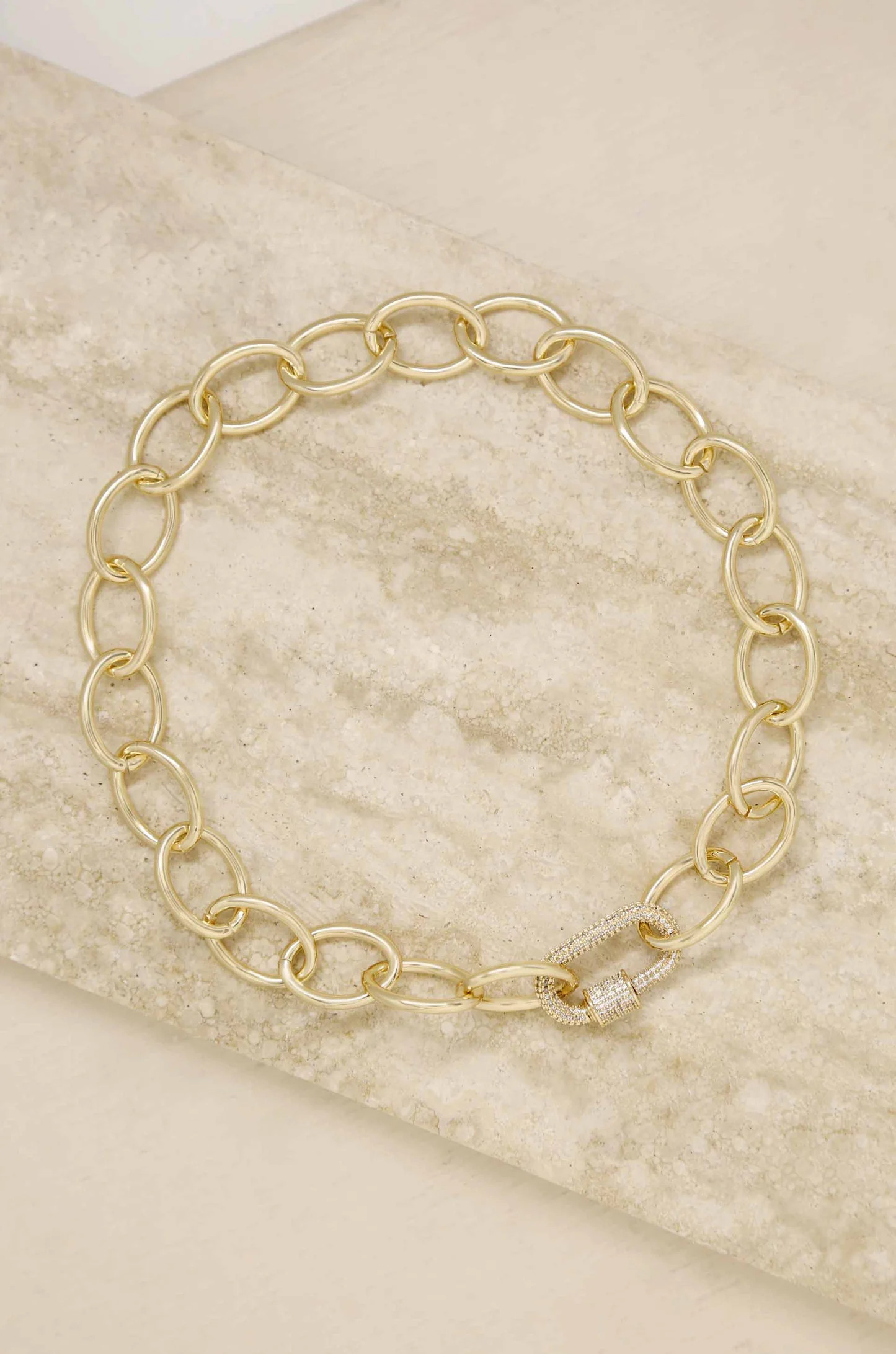 The Future in Links 18k Gold Plated Necklace | Ettika