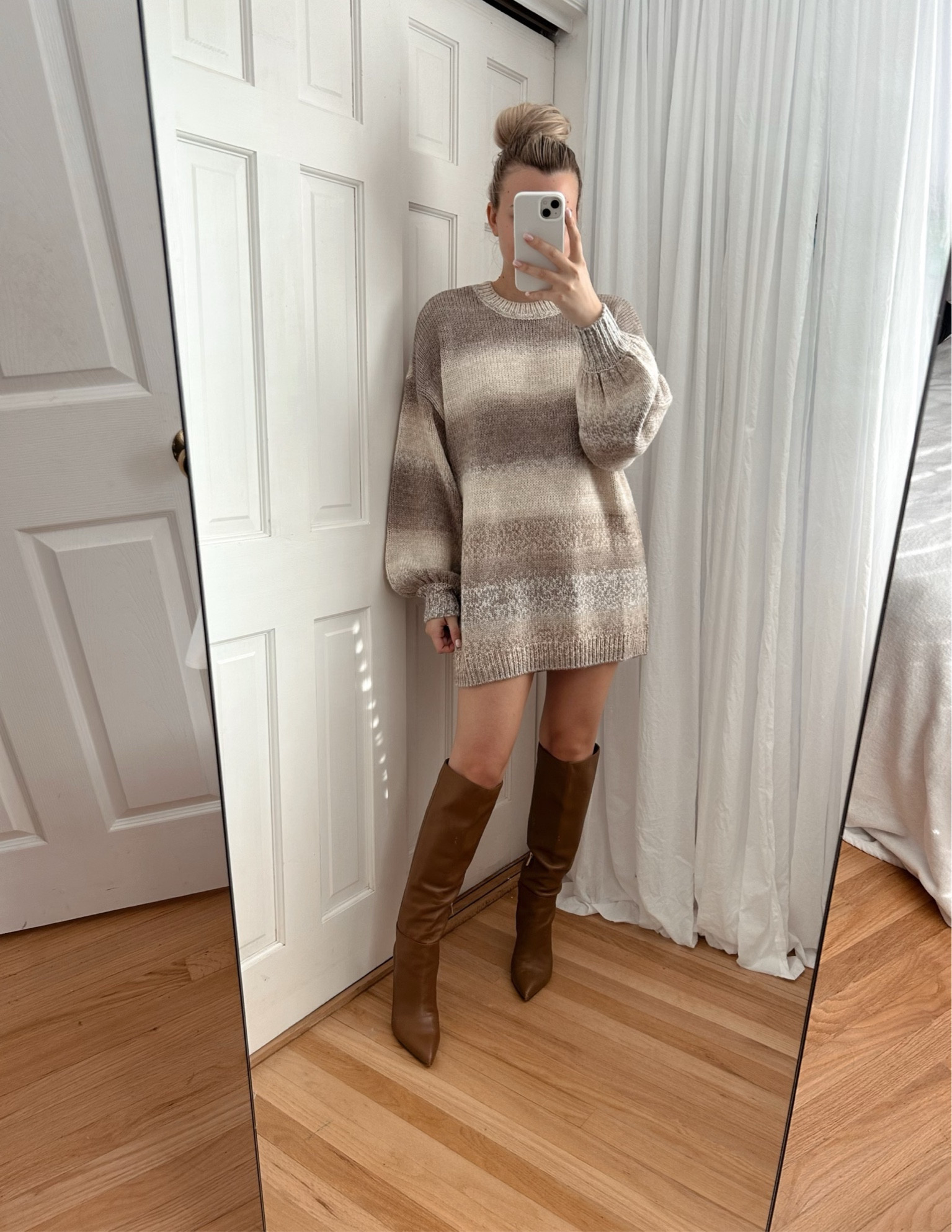 Cozy sweater dress 🤎🧸
Wearing size xs & code: SITEWIDE20 gets you 20% off AND code:HOLIDAY30 gets you 30% off select Sam Edelman boots!! Linked my favorites below🥰
Fall fashion, fall outfits, sweater dress, cozy outfits, holiday outfit

#LTKsalealert #LTKstyletip #LTKCyberWeek