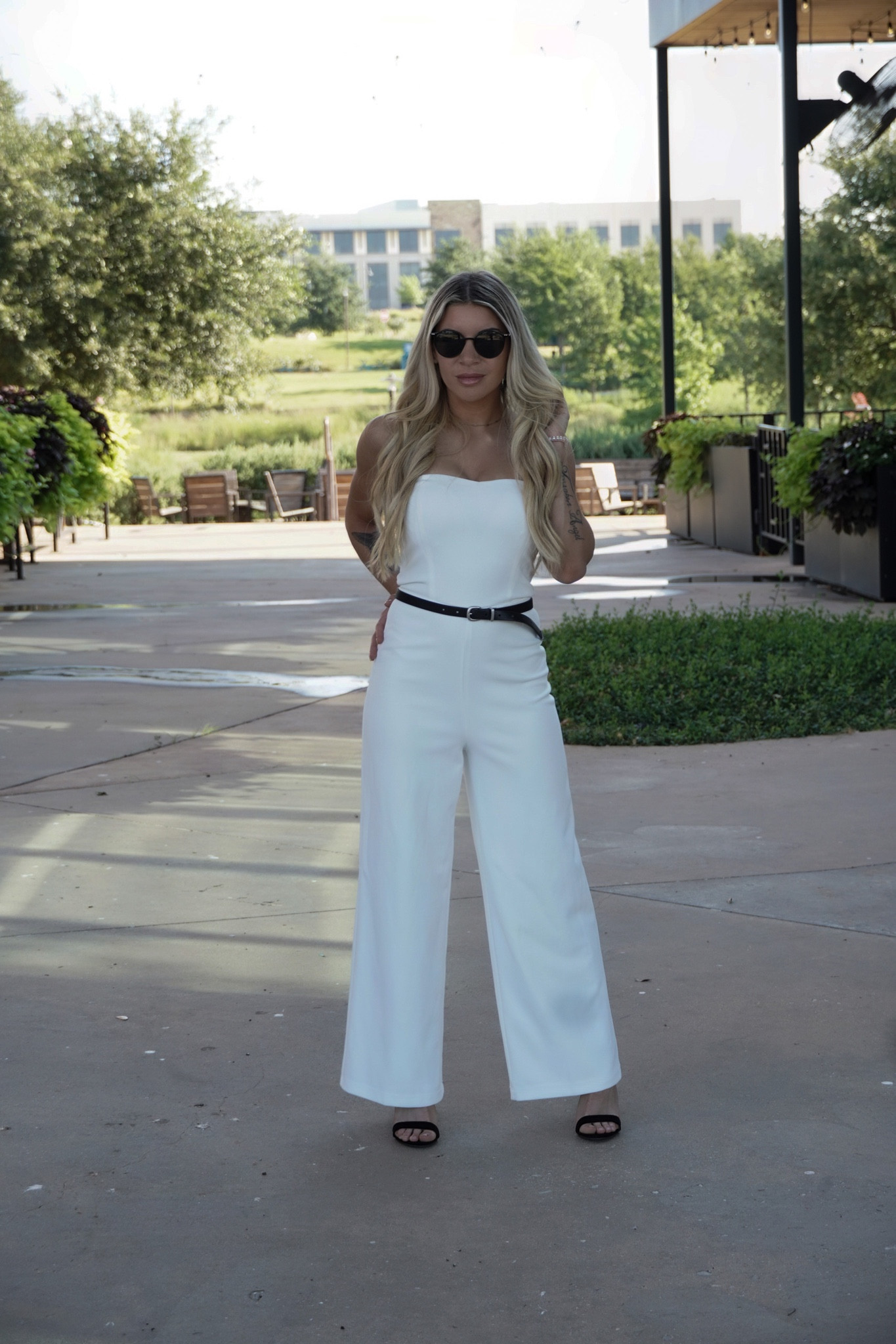 White jumpsuits? I’m here for it. Lulu’s has such good quality, this is one of my all time favorites. :)

#LTKSeasonal #LTKunder100 #LTKFind