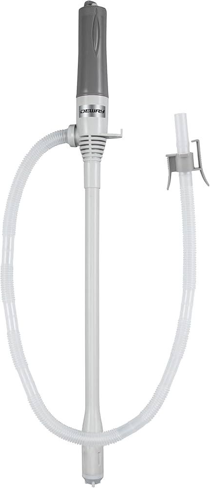 DEWAY Automatic Fuel Transfer Pump - 3X More Powerful D Battery Powered, Extra Long Hose Fits All... | Amazon (US)
