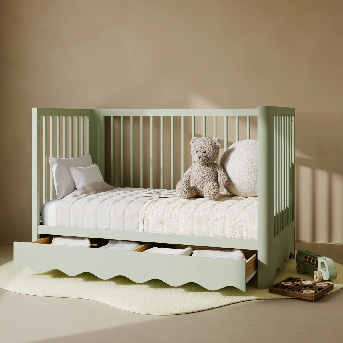 Storkcraft Casablanca Deluxe 5-In-1 Convertible Crib | Wayfair North America