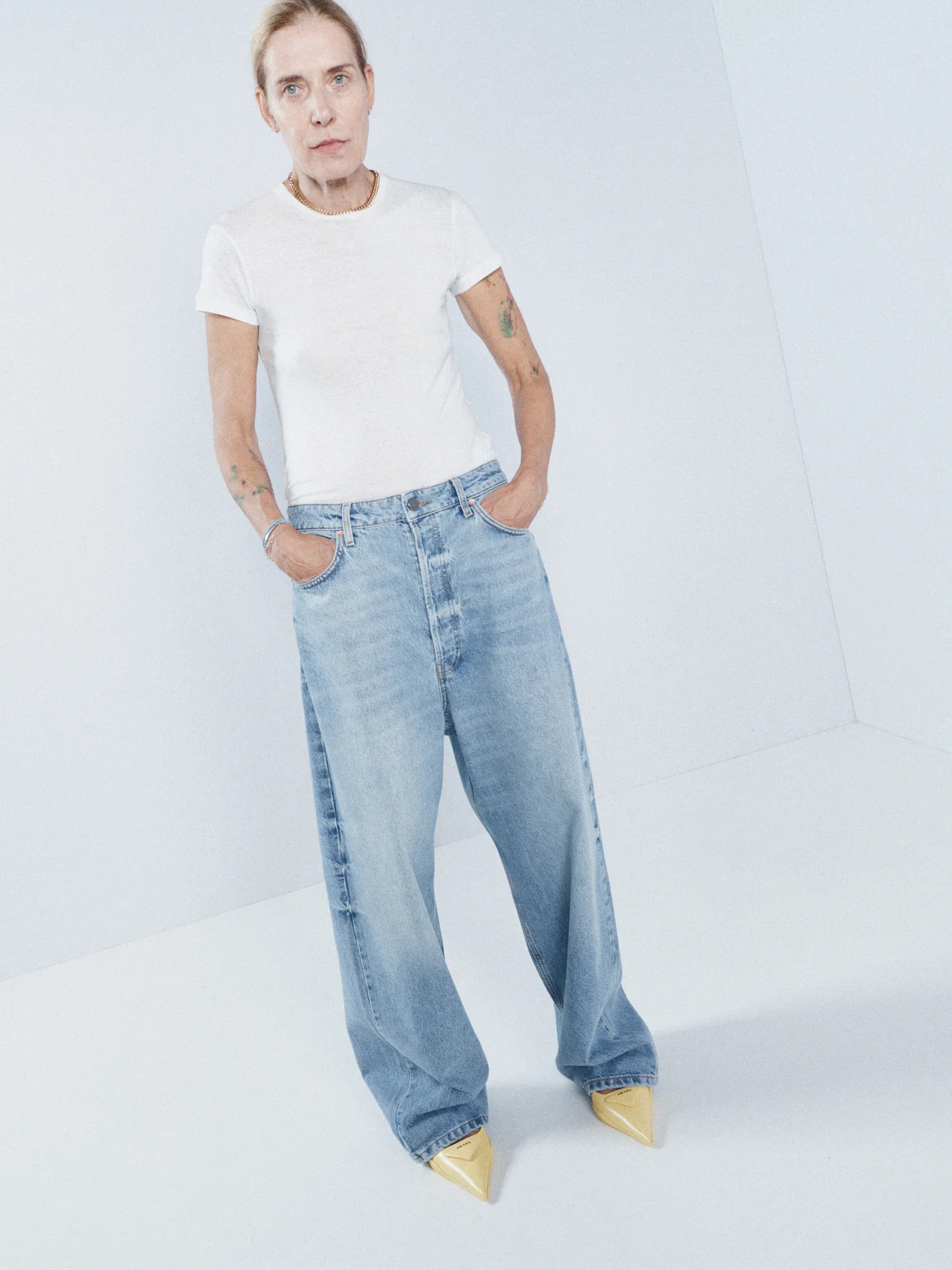 Drop organic-cotton low-rise baggy jeans | Matches (UK)