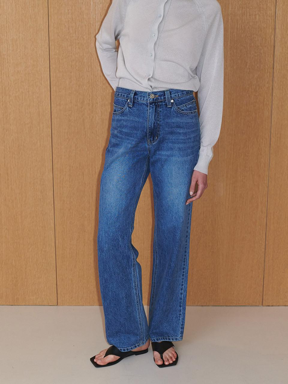 Straight-Fit Denim Pants (SJ5SL142-22) | W Concept (US)