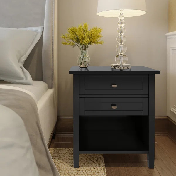 Agrippino Solid Wood Nightstand | Wayfair North America