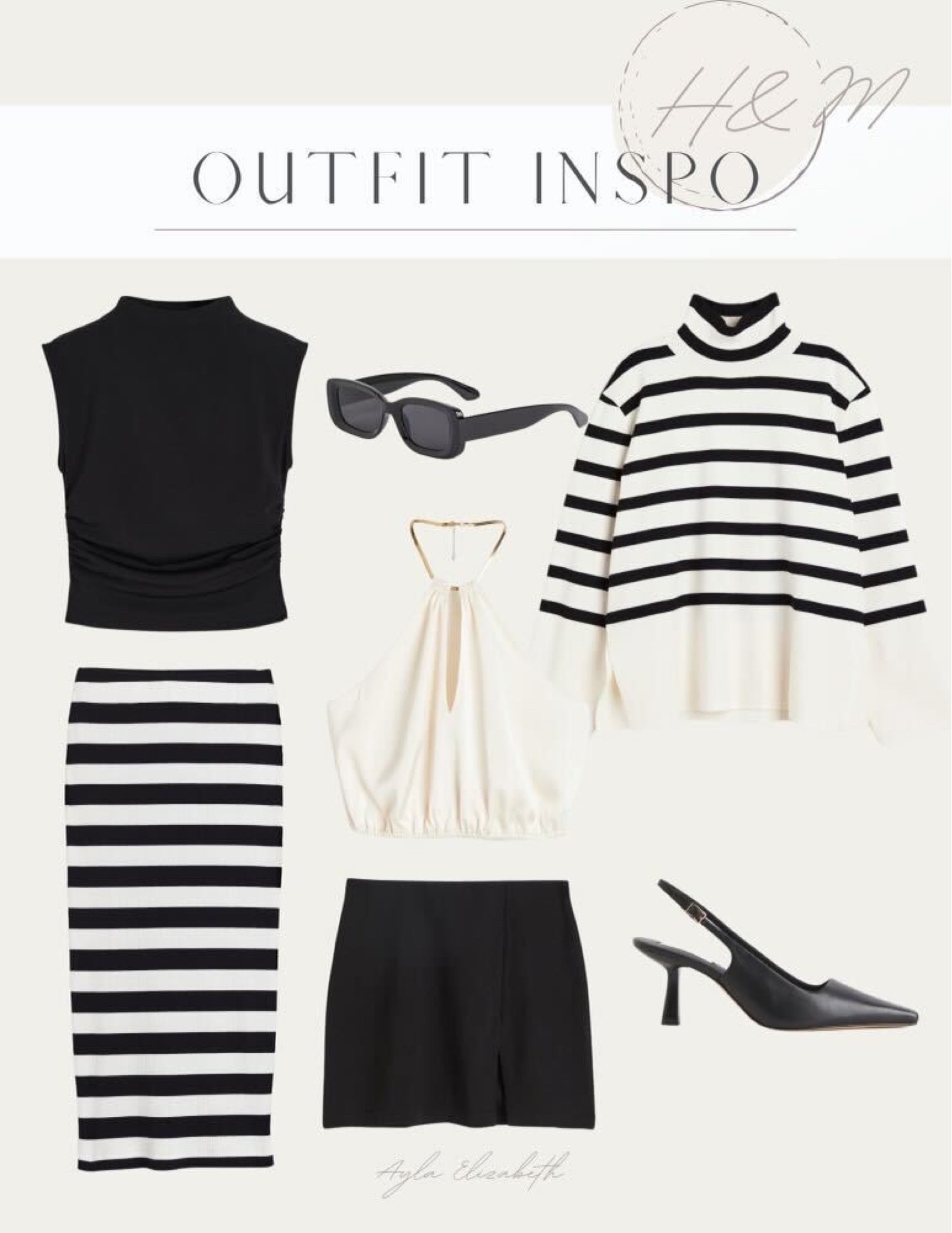 Black and white outfit inspiration from H&M! 

#LTKFind #LTKSeasonal #LTKstyletip