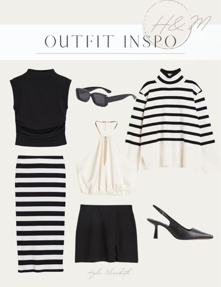 Black and white outfit inspiration from H&M! 

#LTKFind #LTKSeasonal #LTKstyletip