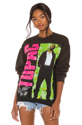Madeworn x REVOLVE Tupac Sweatshirt in Black from Revolve.com | Revolve Clothing (Global)