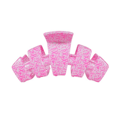 Classic Breast Cancer Awareness Medium Claw Clip | TELETIES