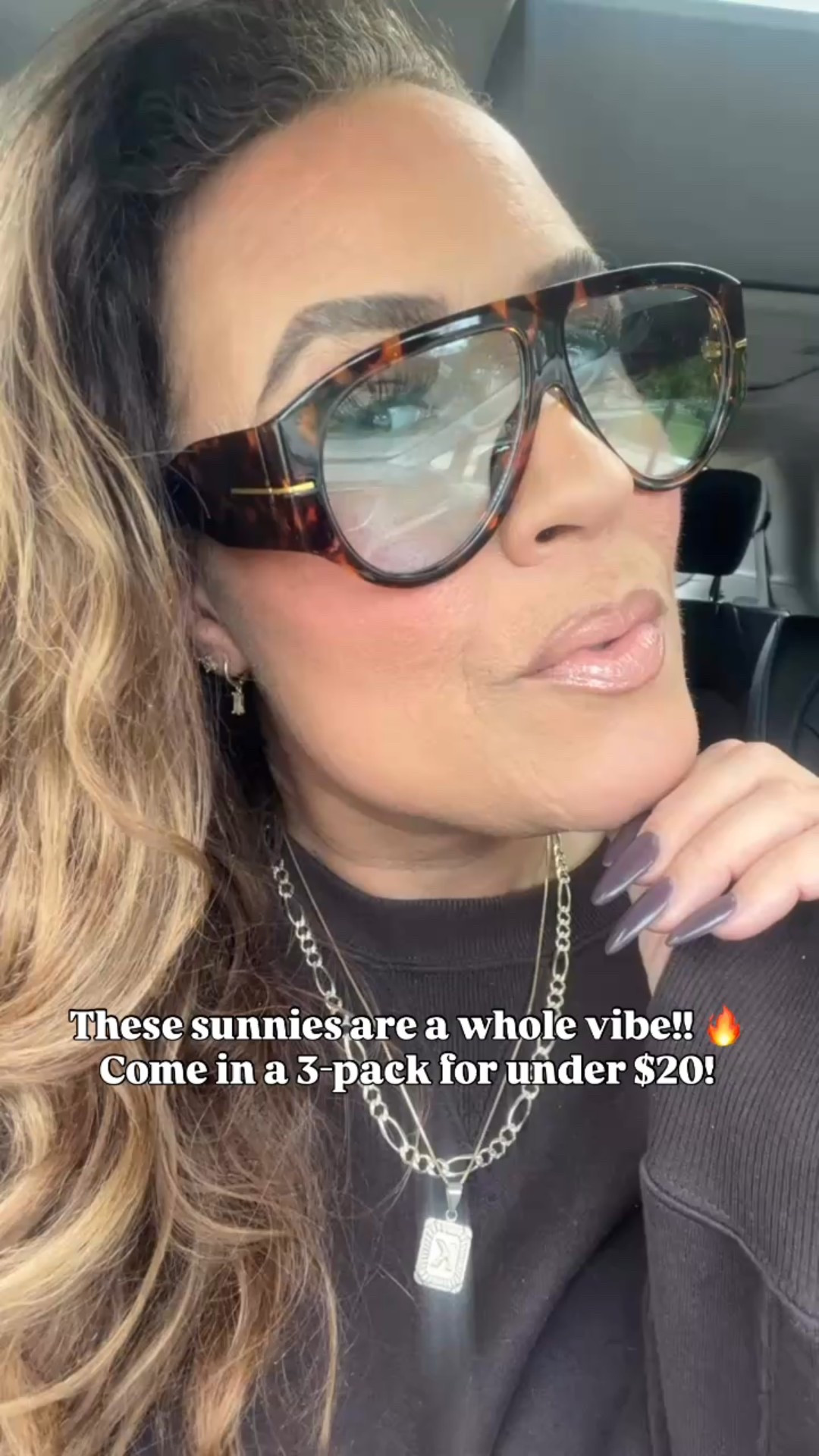 Amazon designer inspired sunglasses I love! These make me feel so elevated. Designer inspired sunnies, Amazon find, sunnies, accessories, under $20, I also linked some recent pairs of Amazon designer inspired sunnies I picked up that I love @amazon #LaidbackLuxeLife

Hey Beautiful! Feel free to comment on this post if you have any questions! 🫶🏽

Follow me for more fashion finds, beauty faves, lifestyle, home decor, sales and more! So glad you’re here!! XO, Karma

#LTKFindsUnder50 #LTKOver40 #LTKmomlife