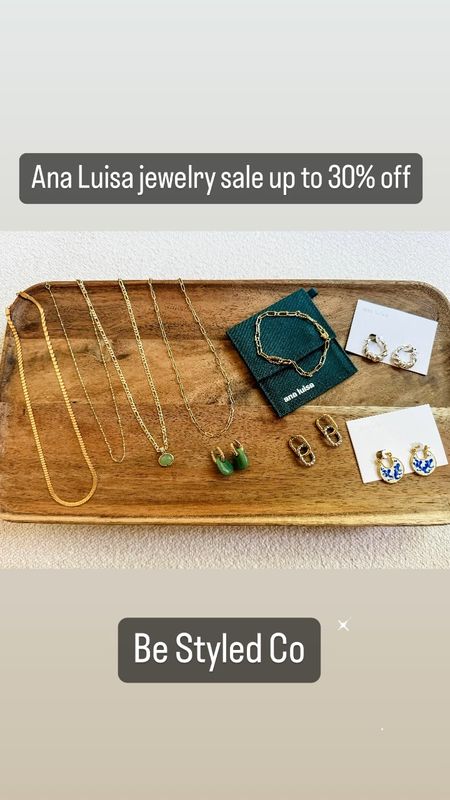 Our favorite jewelry from Ana Luisa - but 2 get 25% off, buy 3 get 30% off your purchase - elevate your summer style with gorgeous jewelry! 

#LTKStyleTip #LTKSummerSales #LTKSaleAlert