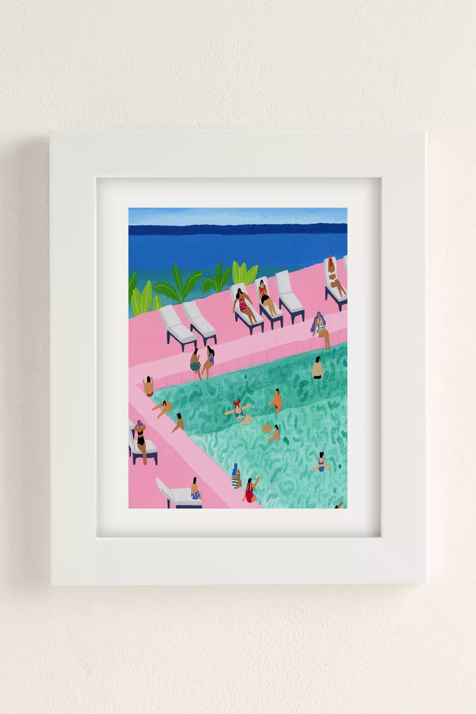 Helo Birdie Seaview Art Print | Urban Outfitters (US and RoW)