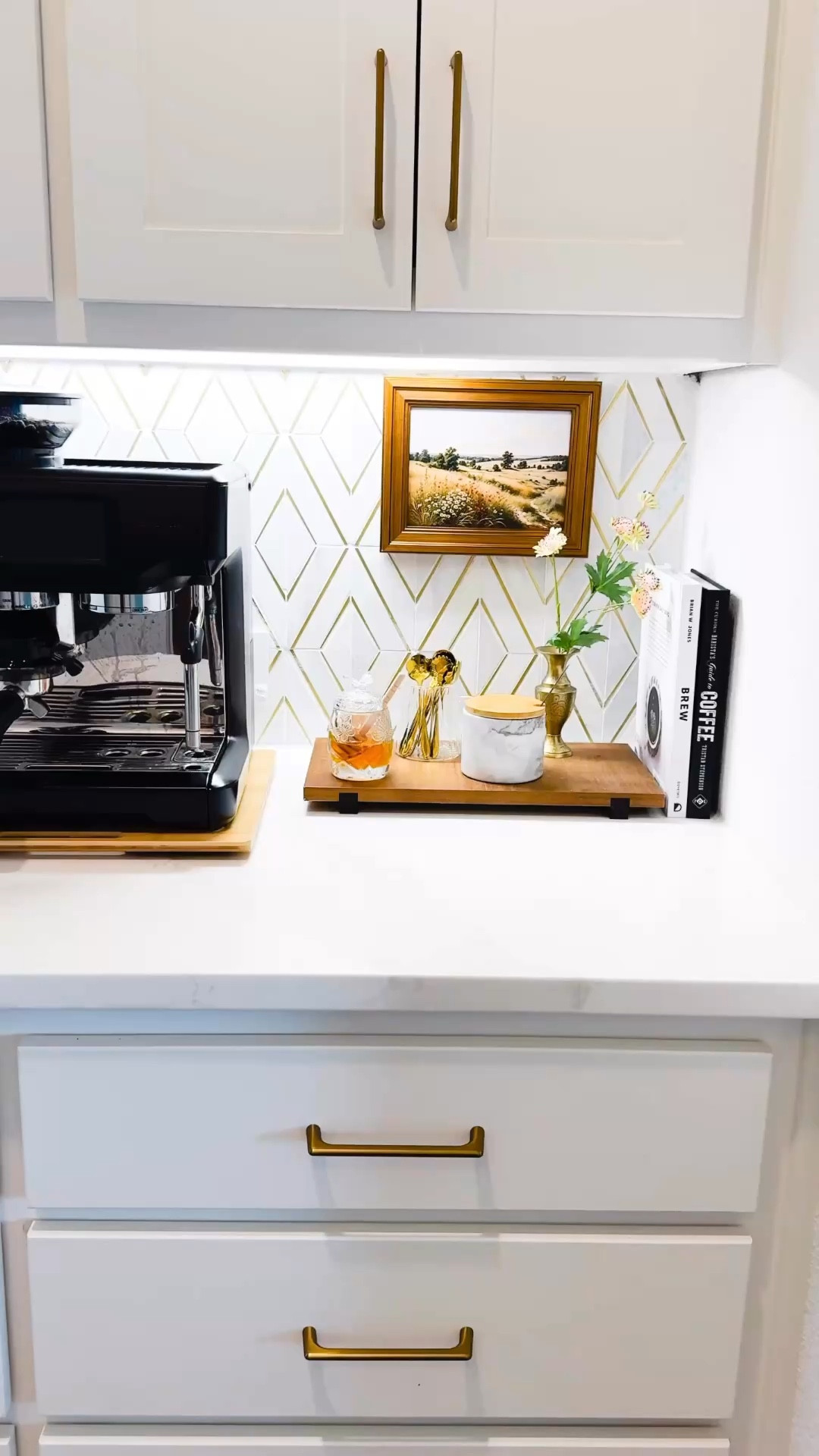 Little things like this coffee corner make everyday routines feel a little more special ☕ I’ve been slowly styling this space to feel both functional and elevated with a mix of Amazon, Target & neutral home finds. Everything is linked for you in one place if you’re building your own coffee station or refreshing a small space at home. Follow me on LTK for daily home decor, Amazon finds & simple styling ideas 🤍

#LTKHome #LTKSaleAlert