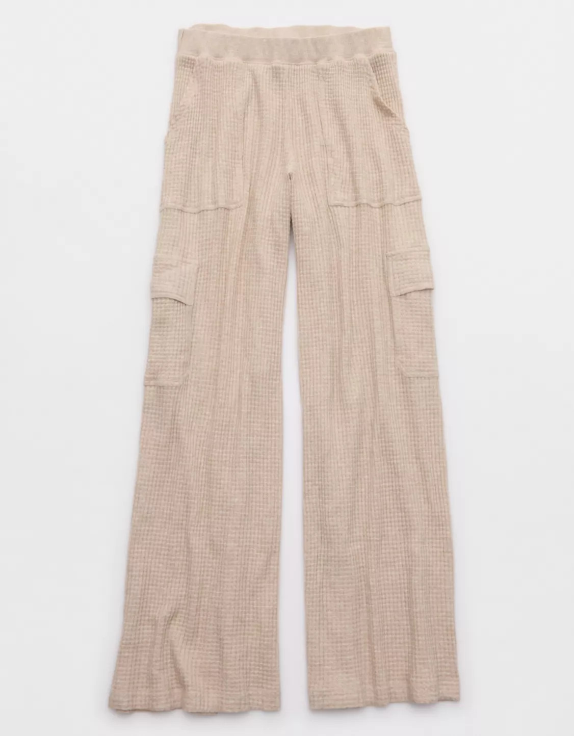 OFFLINE By Aerie Wow! Waffle Cargo Trouser | Aerie