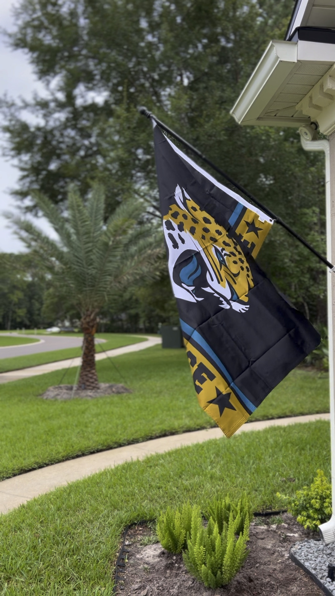 Jacksonville Jaguars Double Sided Garden Flag