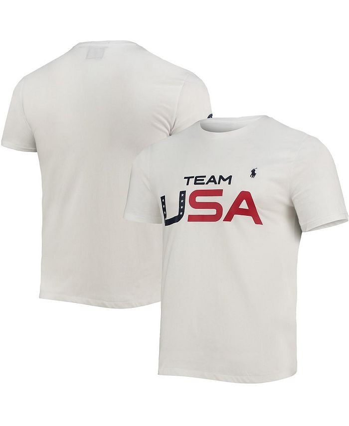 Polo Ralph Lauren Team USA Official Outfitters Ralph Lauren Men's White Team USA Villagewear T-sh... | Macys (US)