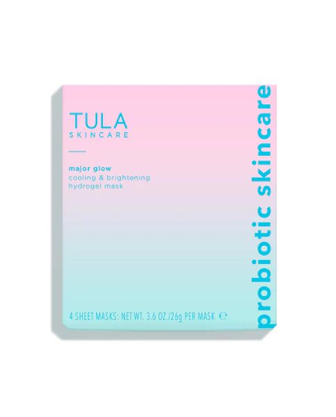 cooling & brightening hydrogel mask | TULA Skincare