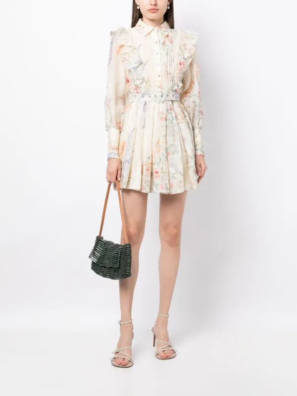 Primrose floral-print minidress | Farfetch Global