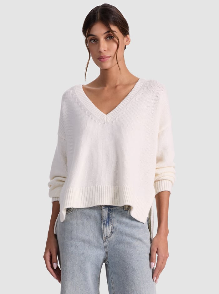 WILLIAMS WOOL PULLOVER | Alice + Olivia