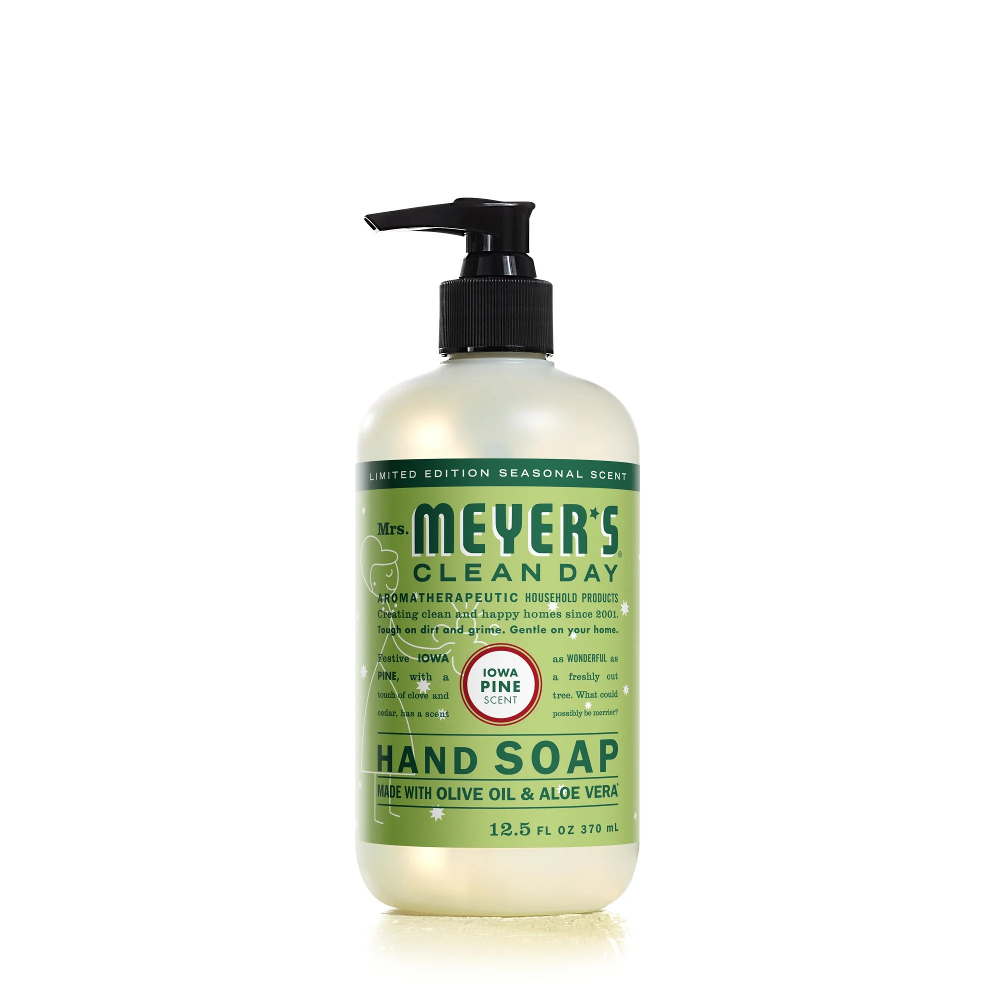 Mrs. Meyer's Clean Day Liquid Hand Soap, Iowa Pine Scent, 12.5 Ounce Bottle | Walmart (US)