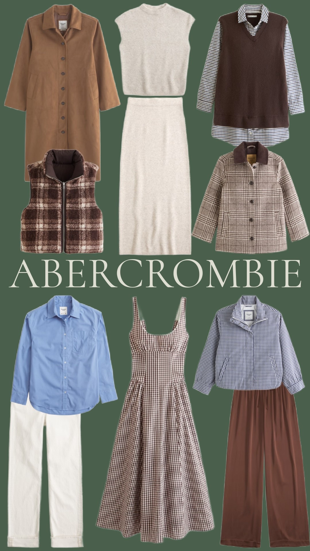 New arrivals at Abercrombie! 

Fall outfits, autumn outfits, fall decor, Transitional outfits, Early fall fashion, Nordstrom new arrivals, Amazon fall finds, Teacher outfits, Back-to-school outfits, Football game outfit, Tailgate outfit, Labor Day outfits, Sweater weather, Cardigans, Barrel jeans, Wide-leg jeans, Riding boots, Loafers, Ballet flats, Coffee bar decor, Fall home decor, Halloween decor, Mom fall outfits, Casual mom style, Mom capsule wardrobe, Fall family photo outfits, Classic style, Ralph Lauren style, Old money style, New England fall, Cozy fall aesthetic, Amazon favorites, Worth the money, Neutral home decor, Book lover gifts, Coffee bar ideas, Early fall decor, Fall dresses, Fall layers, Denim jackets, Quilted jackets, Leather loafers, Chelsea boots, Matching family outfits, Apple orchard outfit, Pumpkin patch outfit, Cozy sweaters, Fall handbags

#LTKootd #LTKSaleAlert #LTKSeasonal