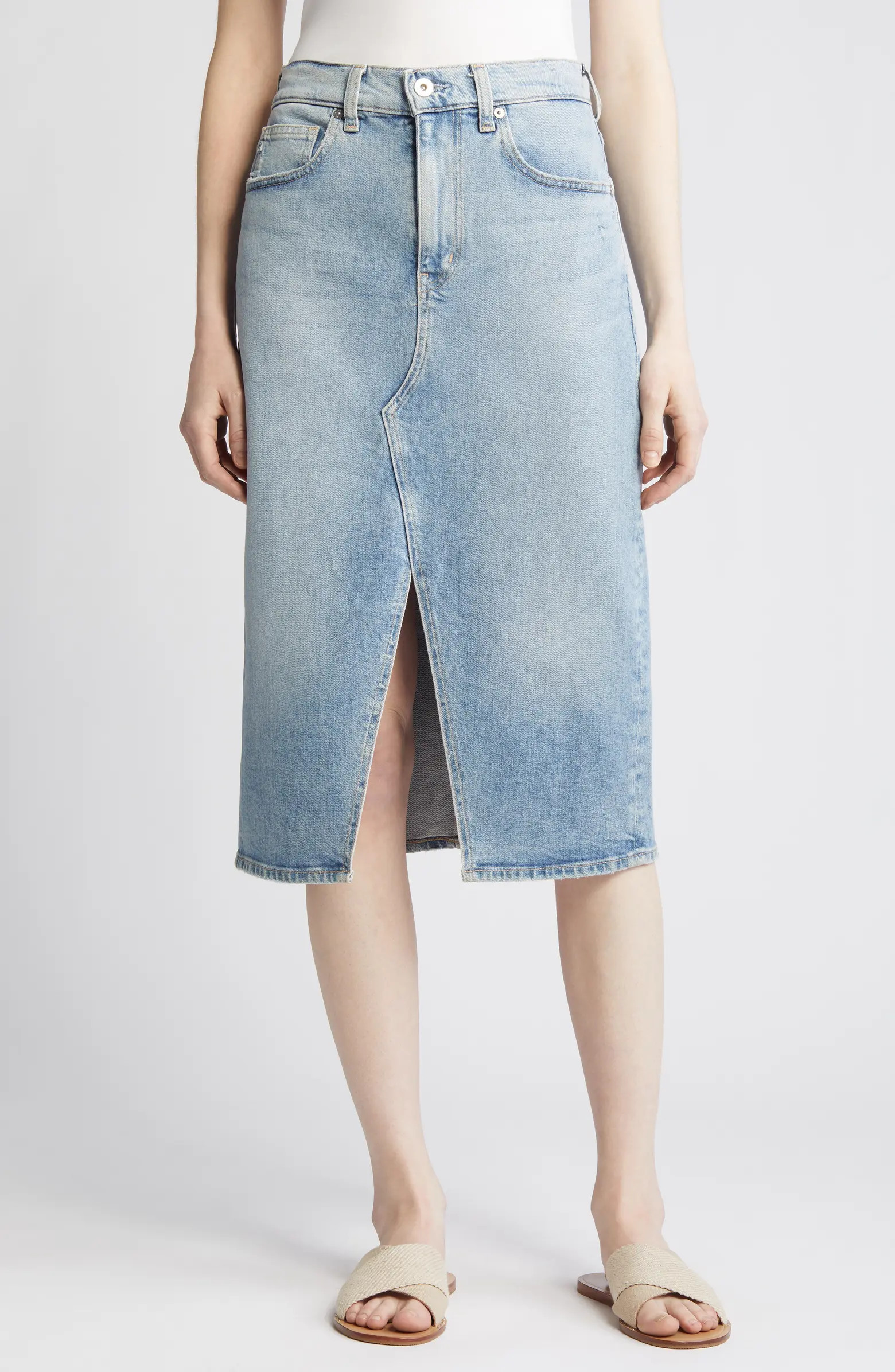 AG Alicia Denim Skirt | Nordstrom | Nordstrom