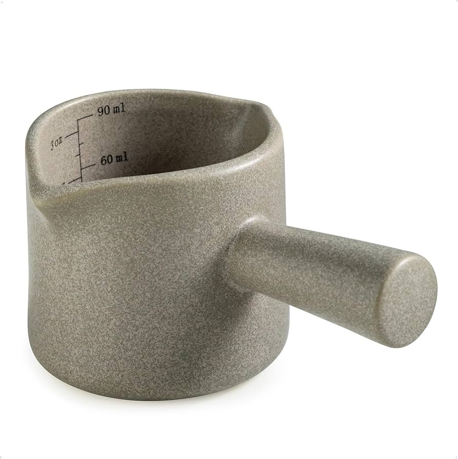 Measuring Cups Ceramic, Double Spouts Espresso Cup with Handle, Coffee Measuring Cups, Espresso S... | Amazon (US)