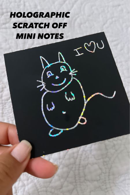 Now that the kids are back to school, we use these scratch off mini notes for their lunch box notes and they are so fun!

#LTKBacktoSchool #LTKkids #LTKparties
