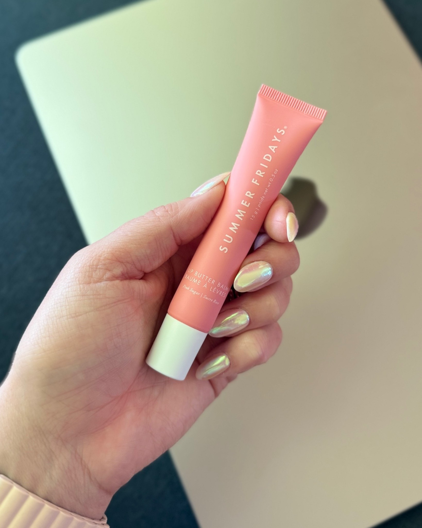 Hydrating lip balm I’ve been using daily.

This keeps my lips soft, smooth, and glossy without feeling sticky — perfect for everyday wear or layering over lip liner.

Such a staple 🤍