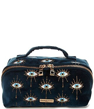 Elizabeth Scarlett Mystical Eye Open Flat Makeup Bag - Dark Blue | Dillard's