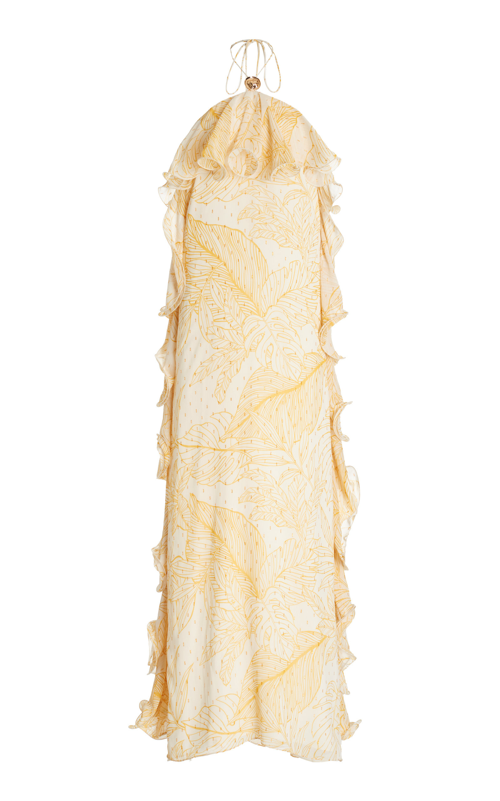 Ava Ruffled Midi Dress | Moda Operandi (Global)