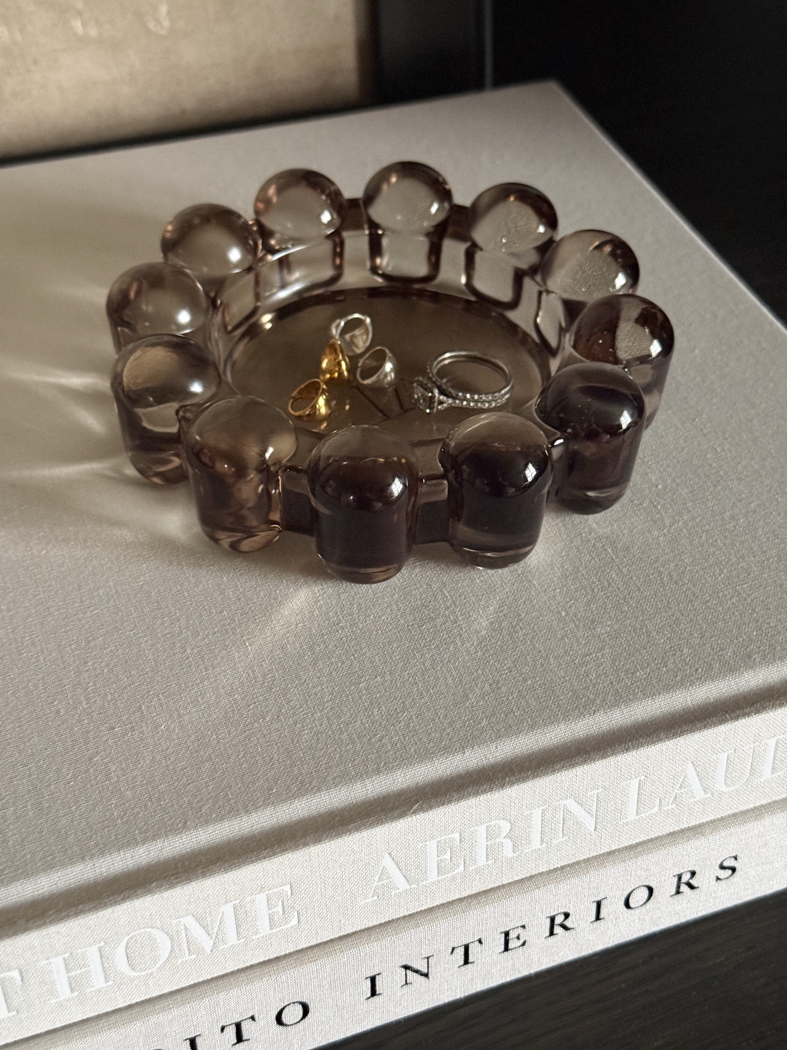 Bubble dish as a jewelry holder

#LTKmomlife #LTKHome #LTKSaleAlert