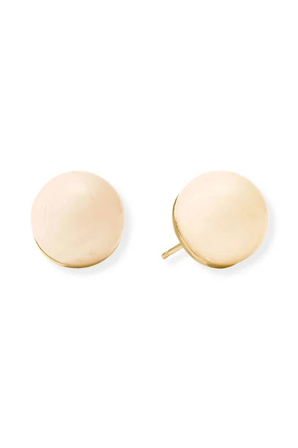 Julie Vos Ravello Ivory Stud Earrings | The Willow Tree
