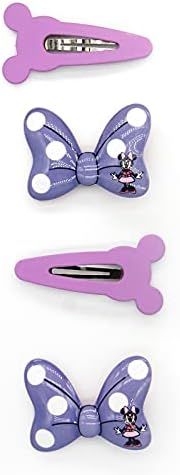 2 Pairs of Bow Hairpins, Cartoon Design Hair Accessories for Girls and Women Snap Hair Clips Part... | Amazon (US)