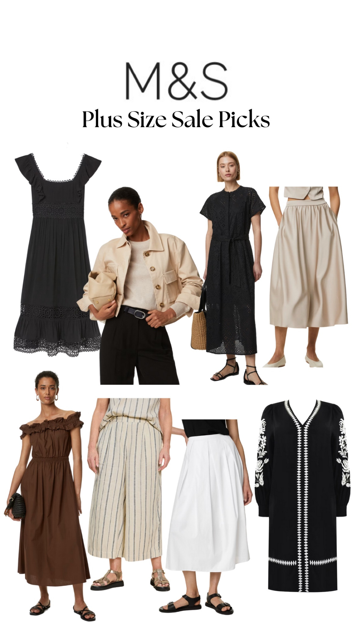 Neutral Plus Size Sale Picks from M&S 

#LTKuk #LTKsummer #LTKplussize