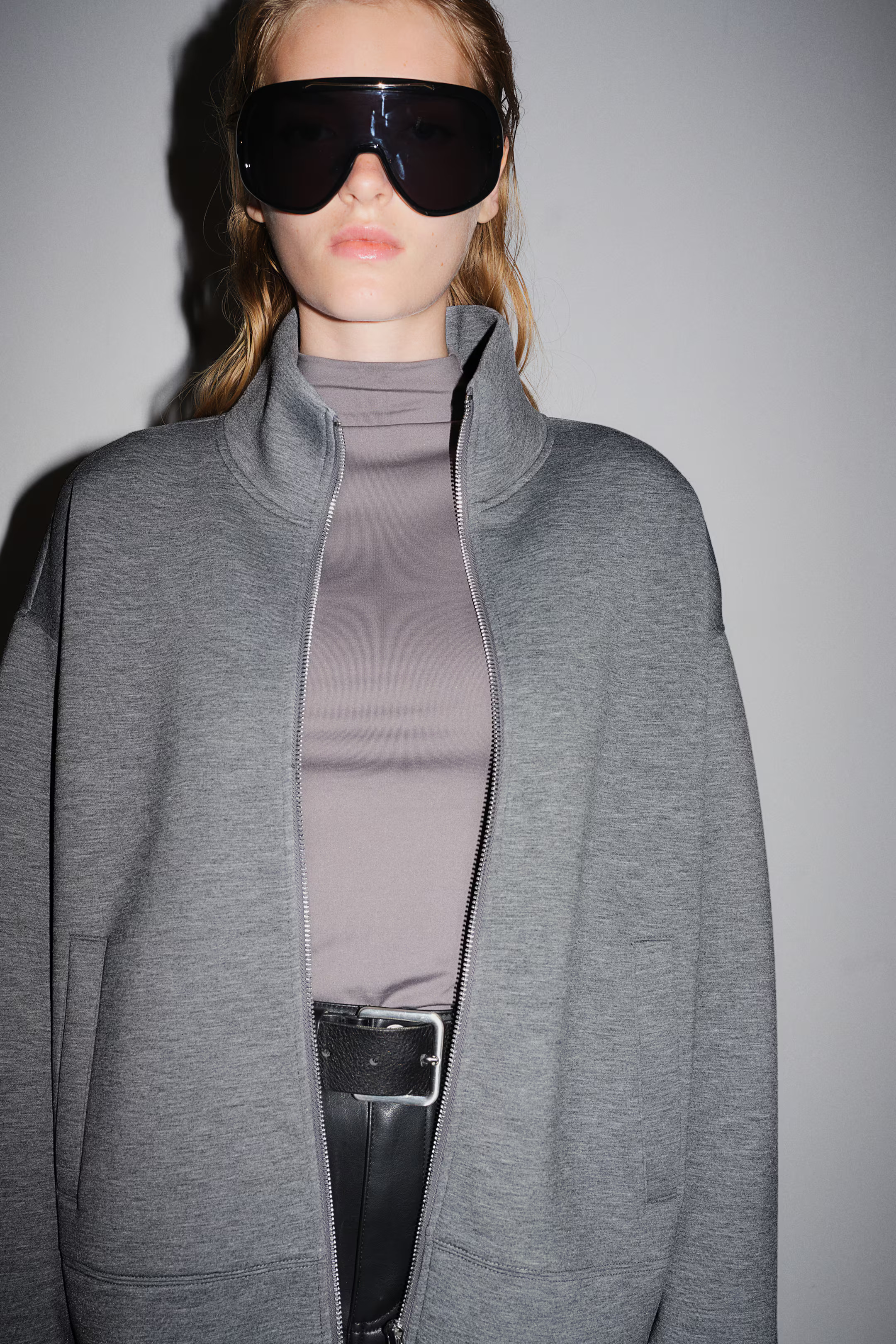 Cardigan Jacket in Scuba | H&M (US + CA)